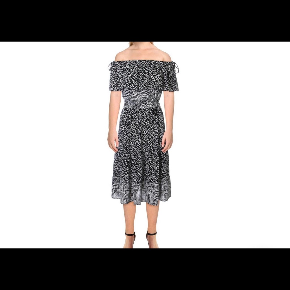 Michael Kors cold shoulder sundress
